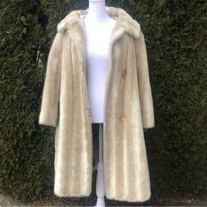 Vintage Benje’s Furlook Simulated Quality Mink Fur Coat